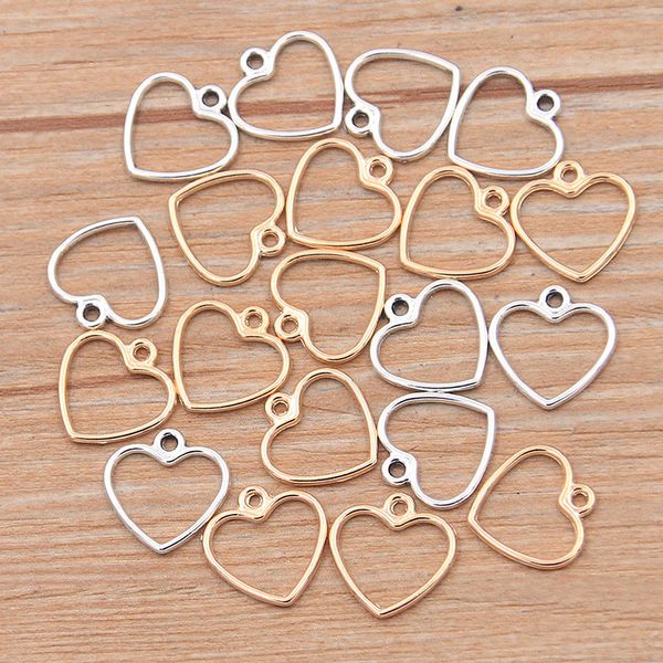80pcs 12*12mm 2 color metal zinc alloy hollow out hearts charms fit jewelry pendant charms makings diy handmade craft, Bronze;silver
80pcs 12*12mm 2 color metal zinc alloy hollow out hearts charms fit jewelry pendant charms makings diy handmade craft, Bronze;silver