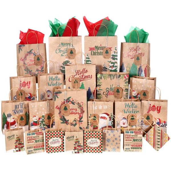 gift wrap unomor 28pcs christmas bags paper treat kraft goodies holiday party favors supplies with tissue
gift wrap unomor 28pcs christmas bags paper treat kraft goodies holiday party favors supplies with tissue