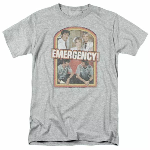 emergency retro cast t shirt mens licensed classic tv sport grey, White;black
emergency retro cast t shirt mens licensed classic tv sport grey, White;black
