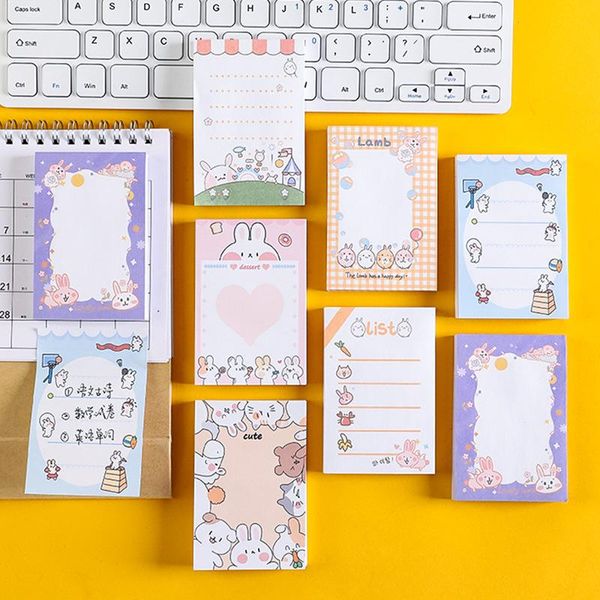 gift wrap 100pcs 9x6cm cute cartoon memo notepad student hand account sticky note tearable n times paste message notebook sticker
gift wrap 100pcs 9x6cm cute cartoon memo notepad student hand account sticky note tearable n times paste message notebook sticker