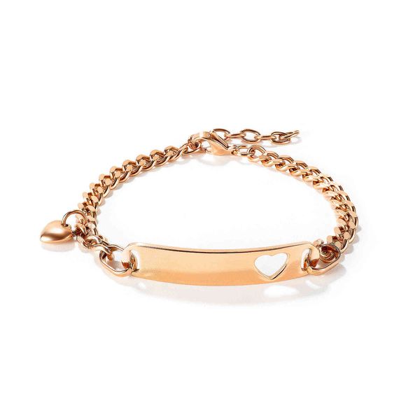 jewelry korea east gate ins minority stainless steel smooth surface can be engraved hollow love bracelet for friends, Golden;silver 
jewelry korea east gate ins minority stainless steel smooth surface can be engraved hollow love bracelet for friends, Golden;silver
