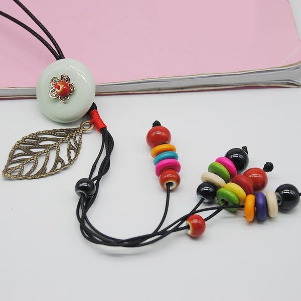 pendant necklaces bohemian style long women ceramic beads strand charm choker beaded big tassel necklace statement jewelry sweater chain, Silver
pendant necklaces bohemian style long women ceramic beads strand charm choker beaded big tassel necklace statement jewelry sweater chain, Silver