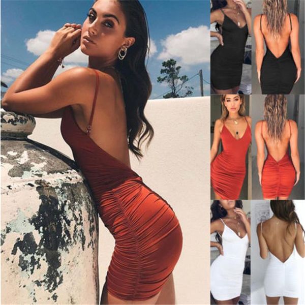 slim women's summer backless high draped bandage bodycon evening party short mini dress beachwear casual dresses, Black;gray
slim women's summer backless high draped bandage bodycon evening party short mini dress beachwear casual dresses, Black;gray