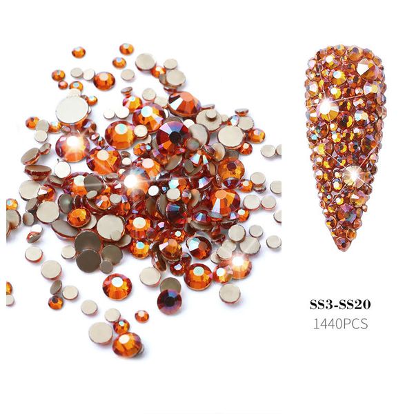 mix sizes gold flatback ab glass rhinestones diy nail art decoration stones, Black
mix sizes gold flatback ab glass rhinestones diy nail art decoration stones, Black