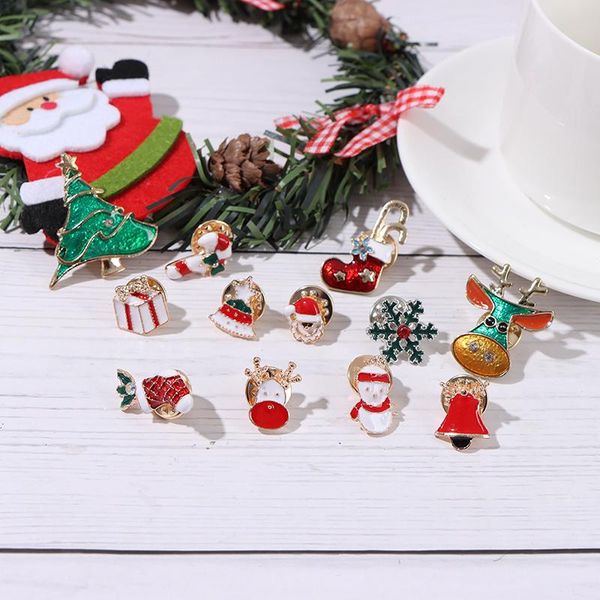 pins, brooches 3pcs/set merry christmas tree elk enamel badge small brooch women fashion party jewelry gifts, Gray
pins, brooches 3pcs/set merry christmas tree elk enamel badge small brooch women fashion party jewelry gifts, Gray