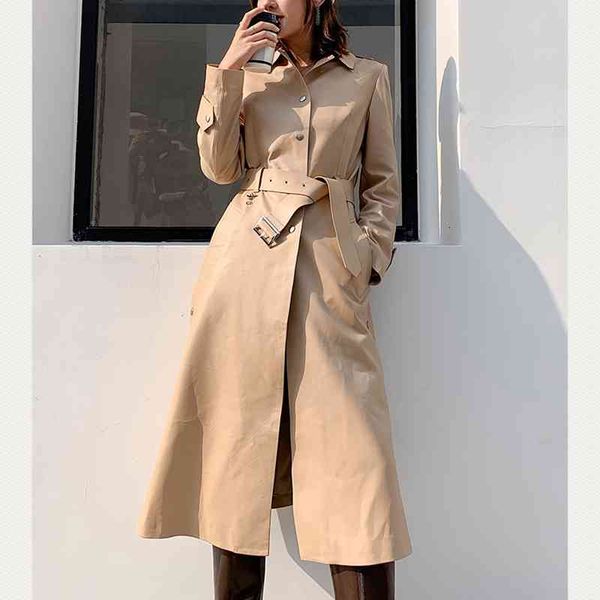 jackets women coat natural 100% winter fashion sheepskin genuine leather long windcoat female outwear belt decoration, Black;brown
jackets women coat natural 100% winter fashion sheepskin genuine leather long windcoat female outwear belt decoration, Black;brown