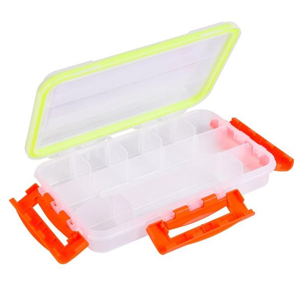 fishing accessories lure box 2 size transparent visible clear bait hooks tackle three-side latches accessory storage case
fishing accessories lure box 2 size transparent visible clear bait hooks tackle three-side latches accessory storage case
