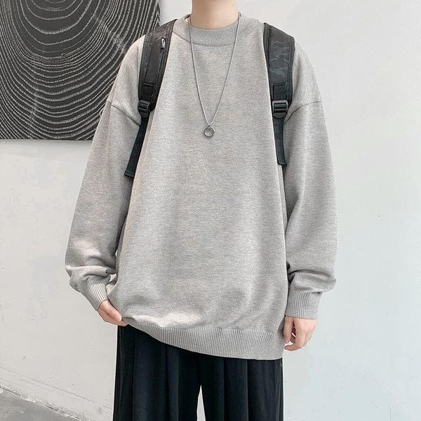 Men's Sweaters Men's Winter Sweater Oversize Harajuku Women Pullover Korean Style Male Knitted Solid Color Clothing Tops, White;black
Men's Sweaters Men's Winter Sweater Oversize Harajuku Women Pullover Korean Style Male Knitted Solid Color Clothing Tops, White;black