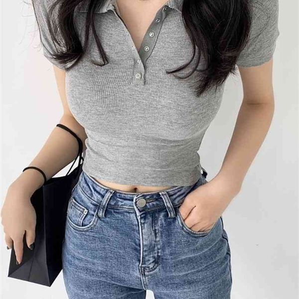 wwenn korean solid color t shirt women clothes cotton buttons white female short sleeve t-shirt summer tee shirt 210507
wwenn korean solid color t shirt women clothes cotton buttons white female short sleeve t-shirt summer tee shirt 210507