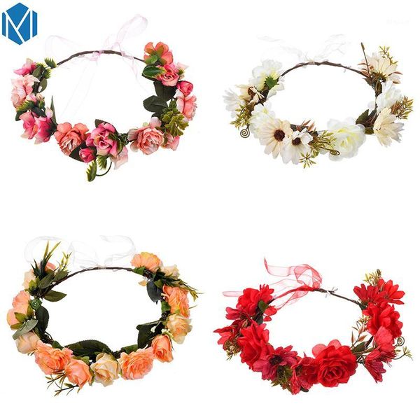 mism girls bridal colorful flower headbands headdress wreath hair accessories for women floral band fine garland headwear1
mism girls bridal colorful flower headbands headdress wreath hair accessories for women floral band fine garland headwear1