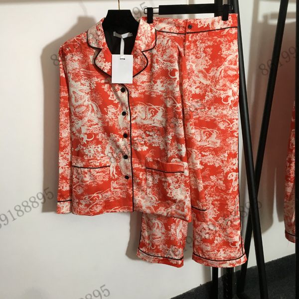 2022ss women 2 pieces pants+jackets sets female tracksuits new style pajamas suit, animal forest print lapel long-sleeved shirt (black linin, White
2022ss women 2 pieces pants+jackets sets female tracksuits new style pajamas suit, animal forest print lapel long-sleeved shirt (black linin, White
