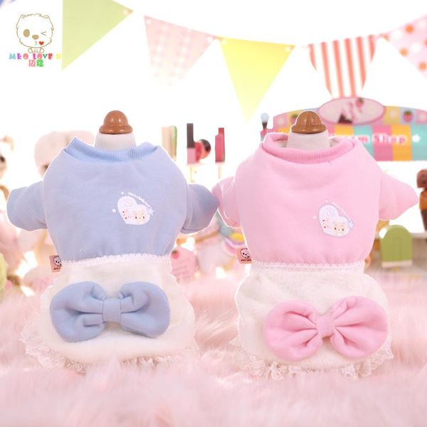 small dog clothes autumn and winter pet dress cat skirt cute bowknot puppy clothing lace for dogs chihuahua yorkshire apparel
small dog clothes autumn and winter pet dress cat skirt cute bowknot puppy clothing lace for dogs chihuahua yorkshire apparel