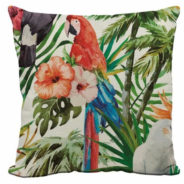 4pcs 45cm linen fabric throw pillow cushion cover square paradise bird plant leaf decorative case home car decor cushion/decorative
4pcs 45cm linen fabric throw pillow cushion cover square paradise bird plant leaf decorative case home car decor cushion/decorative