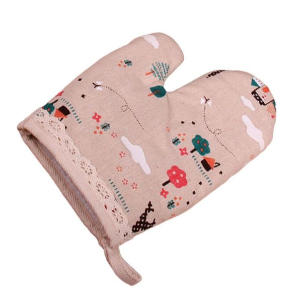 disposable gloves 1 pair kitchen baking cotton and linen oven with thick insulation for (tree pattern)
disposable gloves 1 pair kitchen baking cotton and linen oven with thick insulation for (tree pattern)