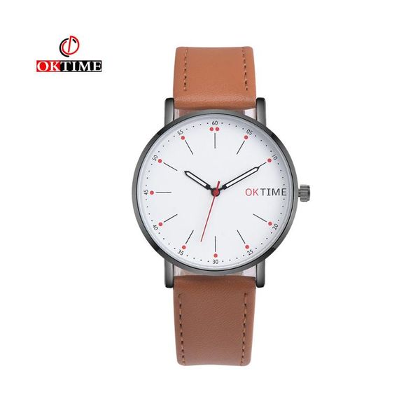 wristwatches stylish casual men's vintage design leather strap analog alloy quartz watch waterproof relogio masculino y30, Slivery;brown
wristwatches stylish casual men's vintage design leather strap analog alloy quartz watch waterproof relogio masculino y30, Slivery;brown