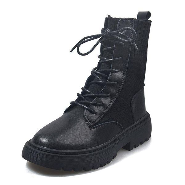 boots 2021 women's knitted autumn fashion british style wild strap with thick-soled stitching short, Black
boots 2021 women's knitted autumn fashion british style wild strap with thick-soled stitching short, Black