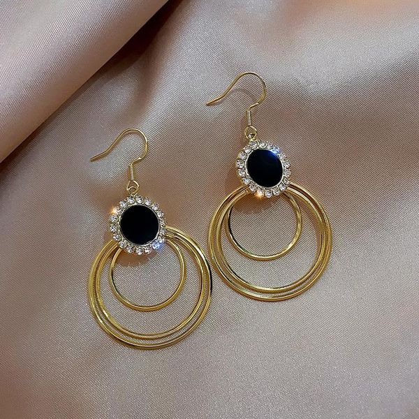 dangle & chandelier black exquisite women hoop earrings round pendant retro metal jewelry fashion simple vintage hanging, Silver
dangle & chandelier black exquisite women hoop earrings round pendant retro metal jewelry fashion simple vintage hanging, Silver