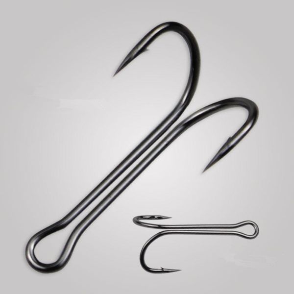 fishing hooks 20 pieces of long-handled double hook bait carbon steel suitable for seawater and freshwater tackle
fishing hooks 20 pieces of long-handled double hook bait carbon steel suitable for seawater and freshwater tackle