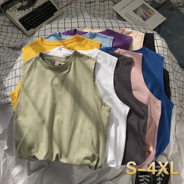men tanks solid loose sleeveless plus size 4xl undershirts korean style chic casual mens camis home summer simple fitness, White;black
men tanks solid loose sleeveless plus size 4xl undershirts korean style chic casual mens camis home summer simple fitness, White;black