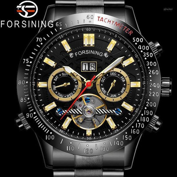 wristwatches forsining tourbillon automatic mechanical men wristwatch military sport male clock black classic man watch 5891, Slivery;brown
wristwatches forsining tourbillon automatic mechanical men wristwatch military sport male clock black classic man watch 5891, Slivery;brown