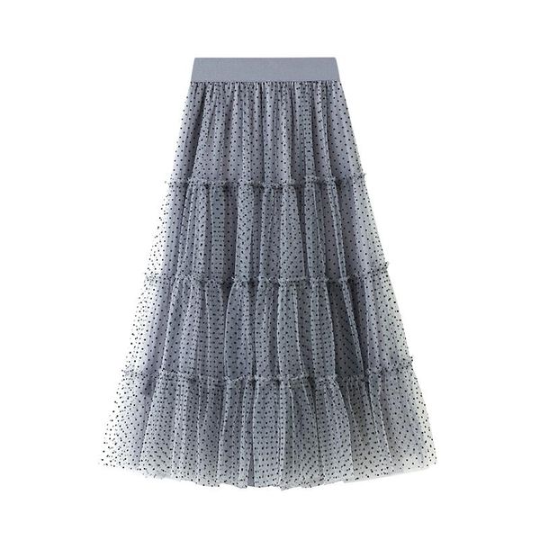 skirts vintage women polka dots tutu midi skirt elastic waist double layered mesh pleated prom party a-line, Black
skirts vintage women polka dots tutu midi skirt elastic waist double layered mesh pleated prom party a-line, Black