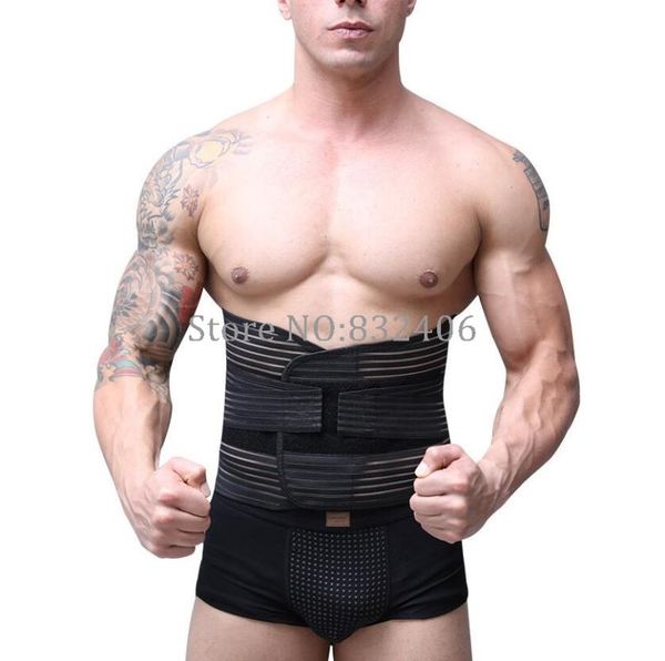 men's body shapers men slimming belt shaper waist trainer corsets corset male tummy posture compression underwear, Black;brown
men's body shapers men slimming belt shaper waist trainer corsets corset male tummy posture compression underwear, Black;brown