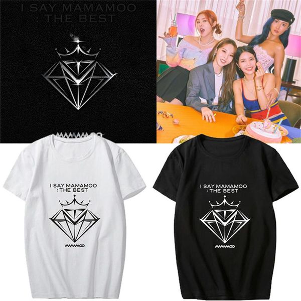 women's t-shirt mamamoo t shirt i say the t-shirts k hip-hop short sleeve solid type premium cotton, White
women's t-shirt mamamoo t shirt i say the t-shirts k hip-hop short sleeve solid type premium cotton, White