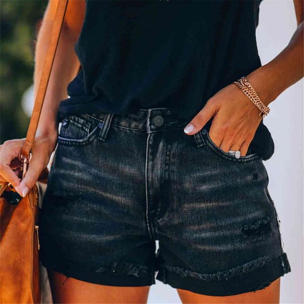 shorts black waist casual jeans women 2021 high stretch skinny streetwear pants distressed hole denim shorts, White;black
shorts black waist casual jeans women 2021 high stretch skinny streetwear pants distressed hole denim shorts, White;black