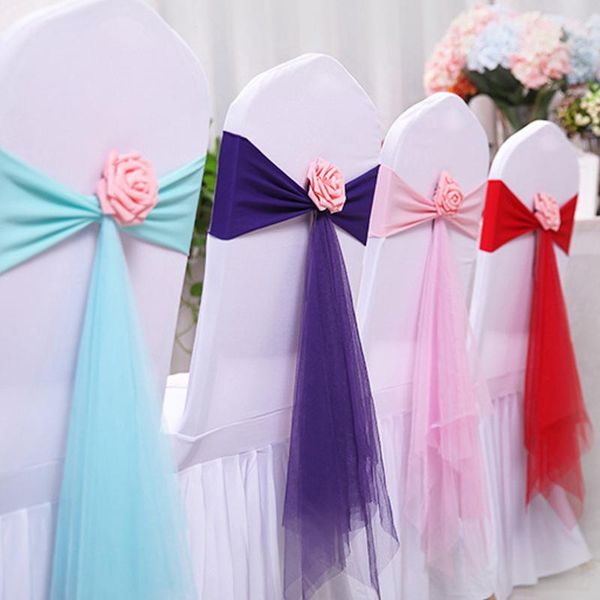 multicolor chair sash elastic non-slip sashes purple white pink organza for wedding decoration mariage cover band
multicolor chair sash elastic non-slip sashes purple white pink organza for wedding decoration mariage cover band
