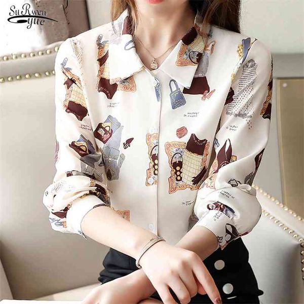 long sleeve women and blouses fashion chiffon blouse print button shirts elegant v-neck ladies shirt 7129 210421, White
long sleeve women and blouses fashion chiffon blouse print button shirts elegant v-neck ladies shirt 7129 210421, White