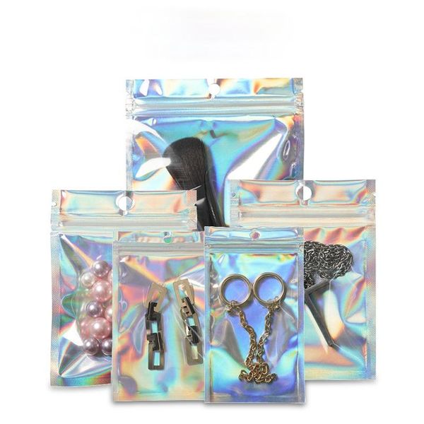 storage bags 20pcs laser packaging bag self-sealing rainbow magic color accessory for business
storage bags 20pcs laser packaging bag self-sealing rainbow magic color accessory for business