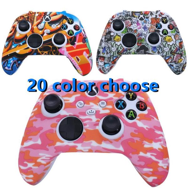 for xbox s/x gamepad case silicone soft camouflage protective cover anti-sweat anti-skid dustproof game controllers & joysticks
for xbox s/x gamepad case silicone soft camouflage protective cover anti-sweat anti-skid dustproof game controllers & joysticks