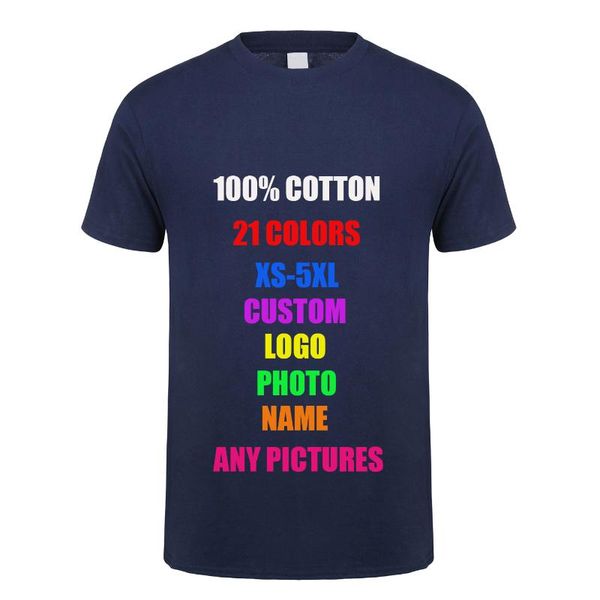 men's t-shirts your own design brand logo picture custom men and women diy cotton t shirt short sleeve 21 colors xs-5xl, White;black
men's t-shirts your own design brand logo picture custom men and women diy cotton t shirt short sleeve 21 colors xs-5xl, White;black