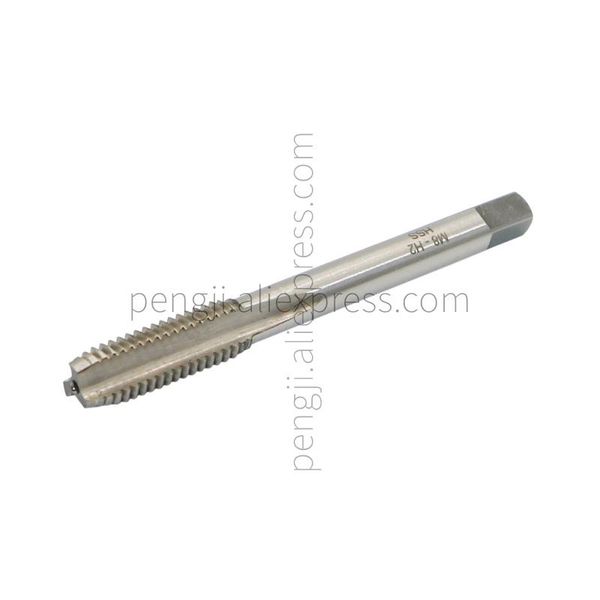 metric machine tap m8 x 1.25 mm pitch thread 3 flutes, high speed steel forming tap, hss screw plug tap. hand tools
metric machine tap m8 x 1.25 mm pitch thread 3 flutes, high speed steel forming tap, hss screw plug tap. hand tools