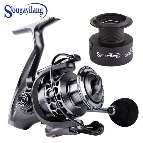 baitcasting reels sougayilang spinning fishing reel with spare spool 13+1bb ratio 5.2:1 smooth aluminum metal body sea boat
baitcasting reels sougayilang spinning fishing reel with spare spool 13+1bb ratio 5.2:1 smooth aluminum metal body sea boat