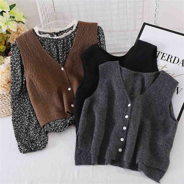 autumn style korean v-neck knitted cardigan sleeveless vest + retro floral chiffon shirt two-piece female gx1122 210507, White
autumn style korean v-neck knitted cardigan sleeveless vest + retro floral chiffon shirt two-piece female gx1122 210507, White