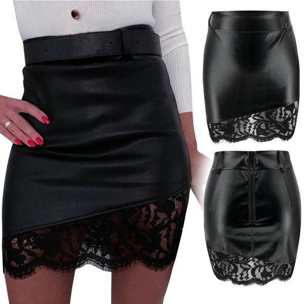 skirts women skirt black faux leather pencil lace decor high waist mini zipper bodycon for
skirts women skirt black faux leather pencil lace decor high waist mini zipper bodycon for