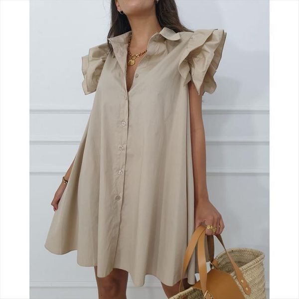 turn down collar mini women dresses fashion summer sleeveless elegant loose single breasted female ladies, Black;gray
turn down collar mini women dresses fashion summer sleeveless elegant loose single breasted female ladies, Black;gray