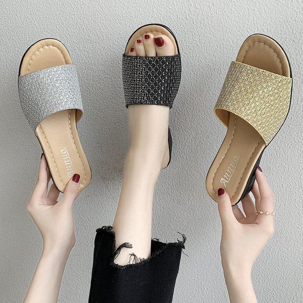 slippers large size for women 2021 summer wedge platform flops wedges sandals shoes, Black
slippers large size for women 2021 summer wedge platform flops wedges sandals shoes, Black