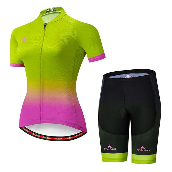 racing sets miloto pro women cycling set bicycle clothes ropa ciclismo shockproof wear jersey mtb short bike clothing, Black;blue
racing sets miloto pro women cycling set bicycle clothes ropa ciclismo shockproof wear jersey mtb short bike clothing, Black;blue