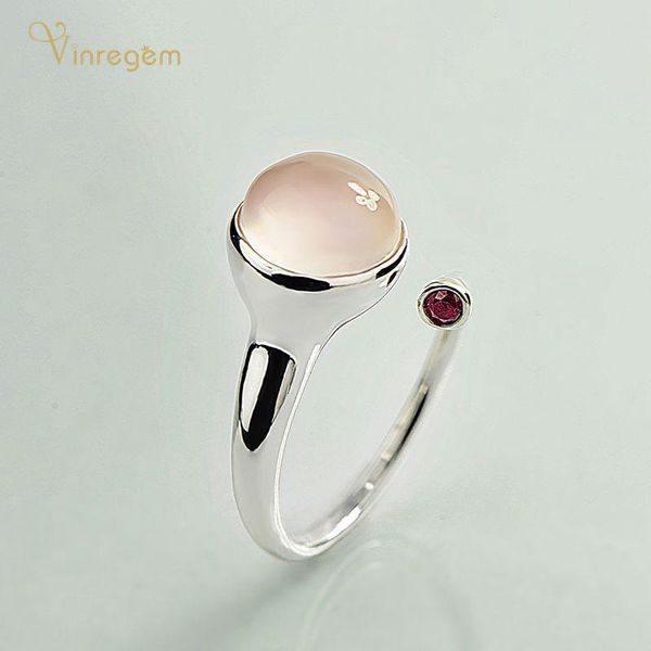 cluster rings vinregem 100% 925 sterling silver pink rose quartz gemstone wedding engagement vintage romantic ring for women fine jewelry, Golden;silver
cluster rings vinregem 100% 925 sterling silver pink rose quartz gemstone wedding engagement vintage romantic ring for women fine jewelry, Golden;silver