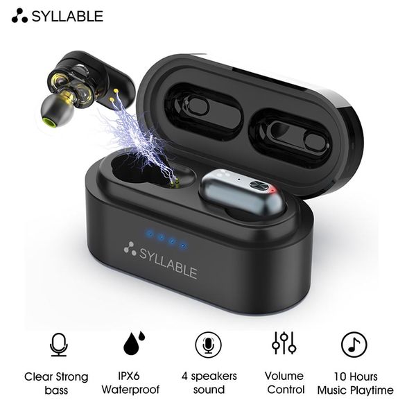 original syllable s101 tws bass earphones wireless headset noise reduction syllable volume control earbuds bluetooth-compatible
original syllable s101 tws bass earphones wireless headset noise reduction syllable volume control earbuds bluetooth-compatible