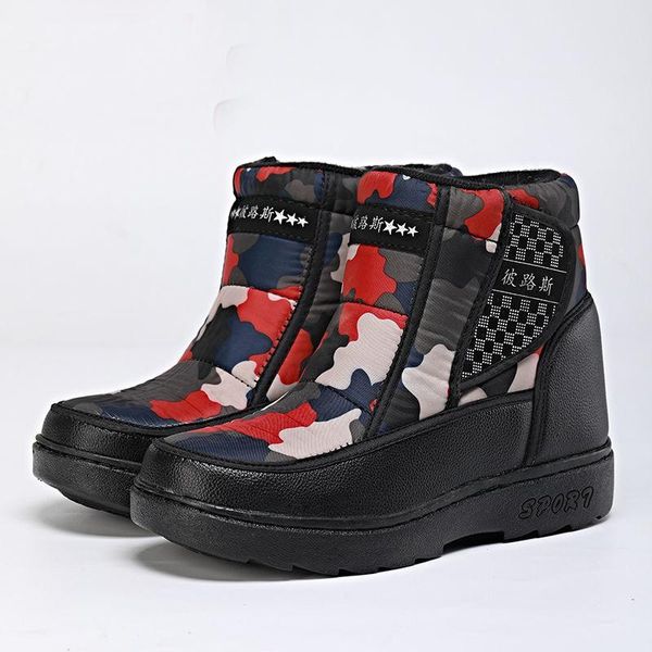 boots warm snow men and women winter thick non-slip cotton shoes high-waterproof outdoor plus velvet, Black
boots warm snow men and women winter thick non-slip cotton shoes high-waterproof outdoor plus velvet, Black