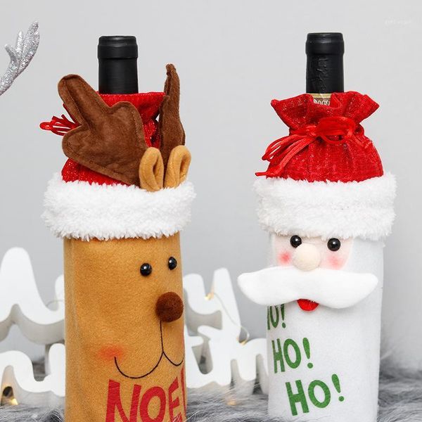 christmas decorations 1pcs merry wine bottle covers red set snowman deer xmas decoration creative gift bag year
christmas decorations 1pcs merry wine bottle covers red set snowman deer xmas decoration creative gift bag year