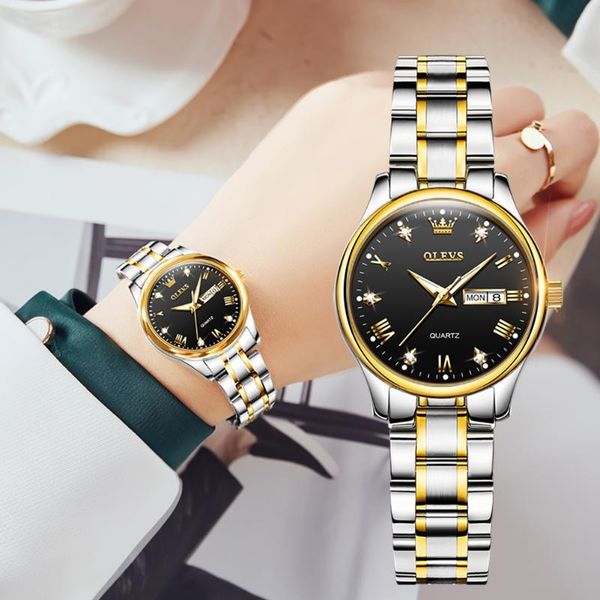 women's business wristwatch quartz waterproof casual style with stainless steel watchband luxury luminous brand female clock wristwatch, Slivery;brown
women's business wristwatch quartz waterproof casual style with stainless steel watchband luxury luminous brand female clock wristwatch, Slivery;brown