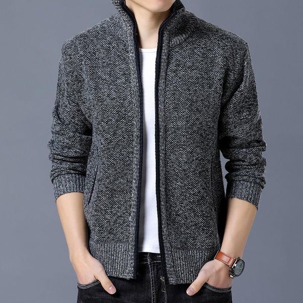 men's jackets spring and autumn jacket slim knit cardigan thin casual upper clothes, Black;brown
men's jackets spring and autumn jacket slim knit cardigan thin casual upper clothes, Black;brown