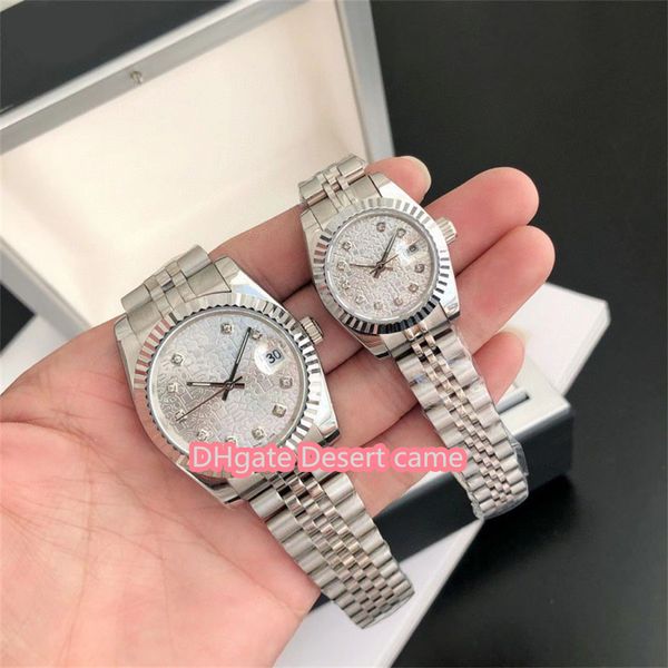 4 style couple watch 41mm 36mm 28mm 2813 movement men's and women's automatic mechanical watches famous brand diamond embedded wat, Slivery;brown
4 style couple watch 41mm 36mm 28mm 2813 movement men's and women's automatic mechanical watches famous brand diamond embedded wat, Slivery;brown