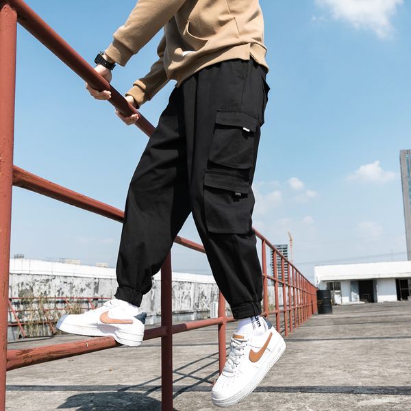 m-5xl plus size mens cargo pants slim fit casual jogger pant chino trousers sweatpants elastic waist streetwear cuffed pants, Black
m-5xl plus size mens cargo pants slim fit casual jogger pant chino trousers sweatpants elastic waist streetwear cuffed pants, Black