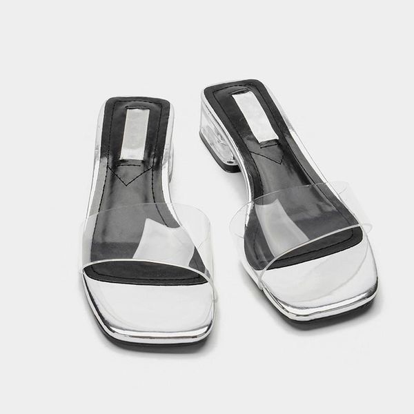 same model 2021 summer slides cyrstal heel women slippers silver pvc sandals fashion shoes, Black
same model 2021 summer slides cyrstal heel women slippers silver pvc sandals fashion shoes, Black