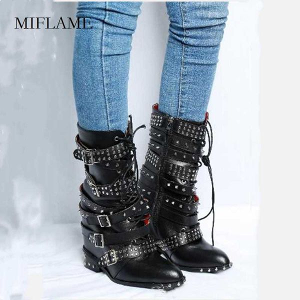 boots lady cool motorcycle women leisure buckle strap rivet mid calf lace up black square heels 2021 in winter autumn
boots lady cool motorcycle women leisure buckle strap rivet mid calf lace up black square heels 2021 in winter autumn